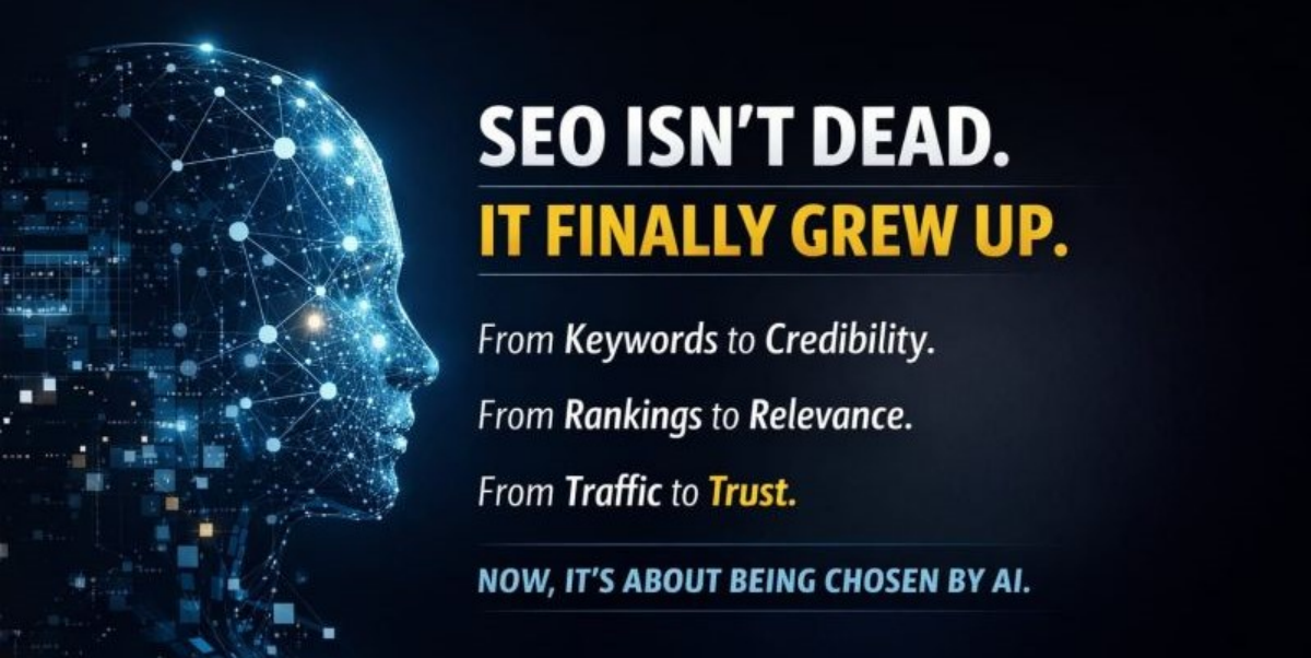 SEO isn’t dead. It finally grew up.